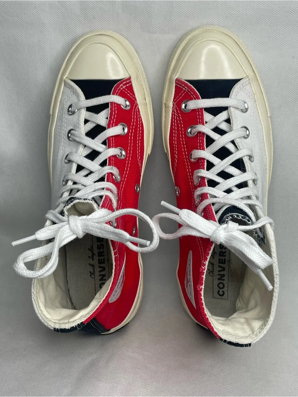 Converse Chuck Taylor All Star 70 Hi “Logo Play” Mens Size US 6 White Rush Blue